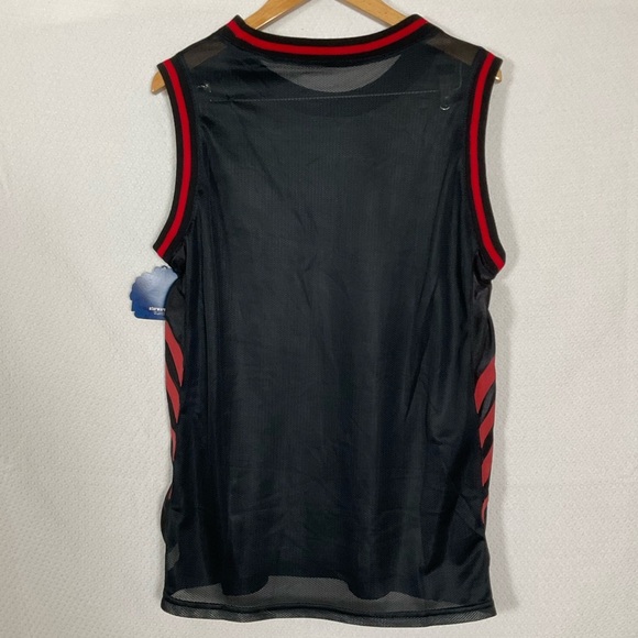 WeLoveFine X Star Wars Dark Side Imperials Darth Vader Mesh Basketball Jersey Lg - Picture 3 of 4